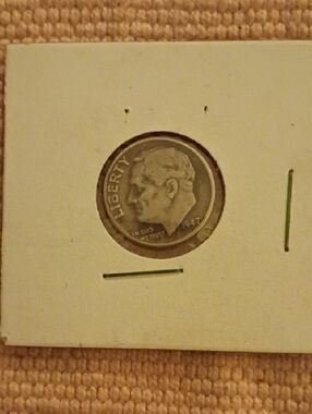 1947 Silver Dime 90% Silver Content